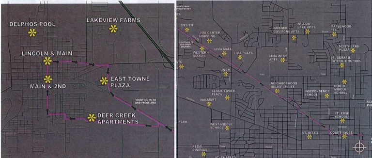 Allen County Rta Route 10 – Delphos - Allen County RTA
